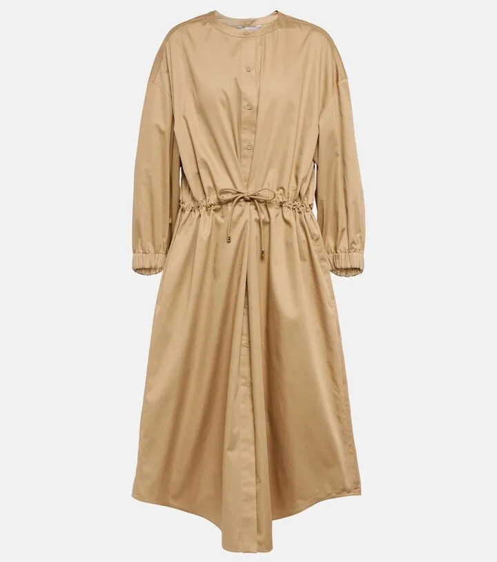 Sheree cotton midi dress