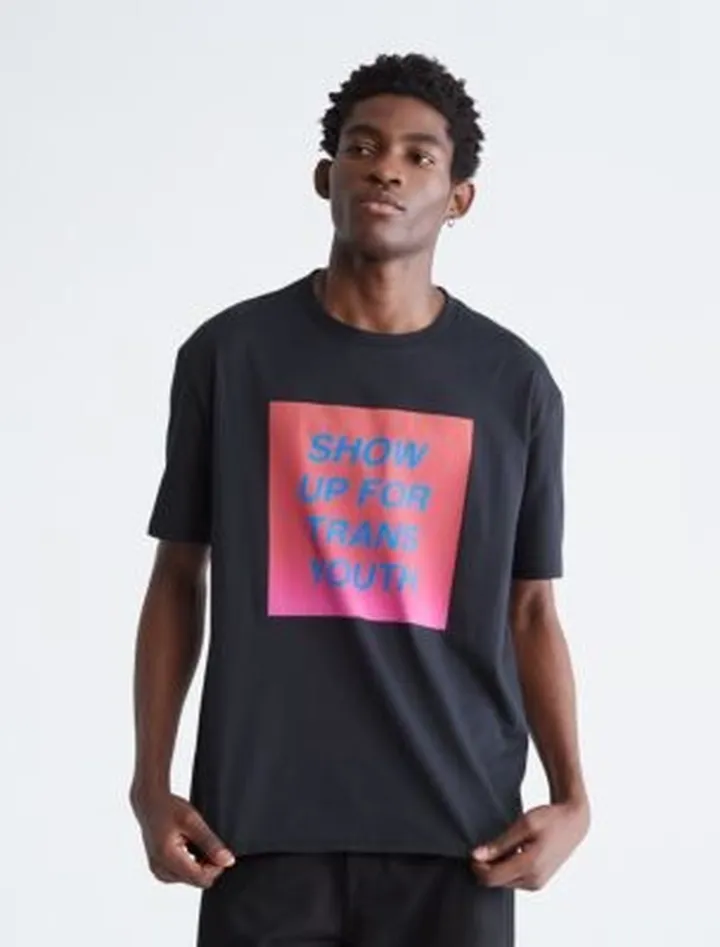 Pride Relaxed Show Up Crewneck T-Shirt