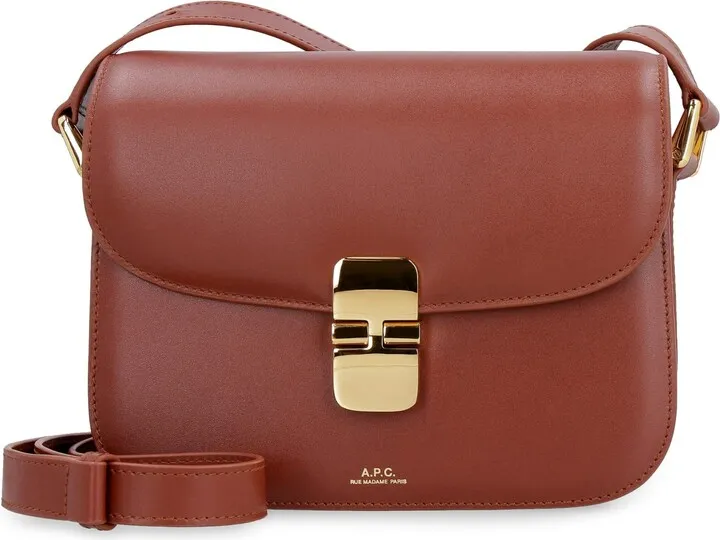 Grace Leather Crossbody Bag