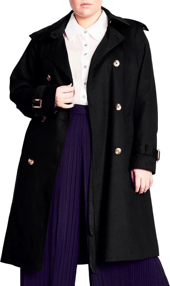 Kennedy Belted Cotton Trench Coat