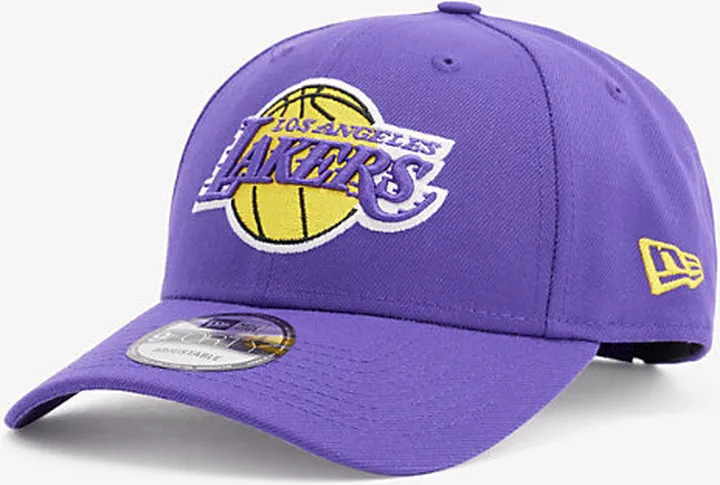 New Era Mens Purple Nba League The LA Lakers Woven Baseball cap