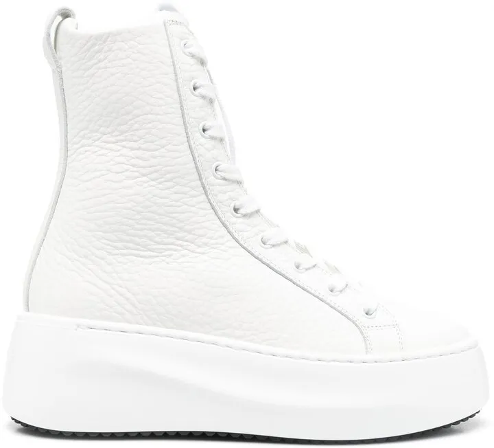 Platform Lace-Up Boots