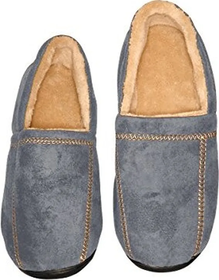 Modern Moccasin Memory Foam Men's Slipper