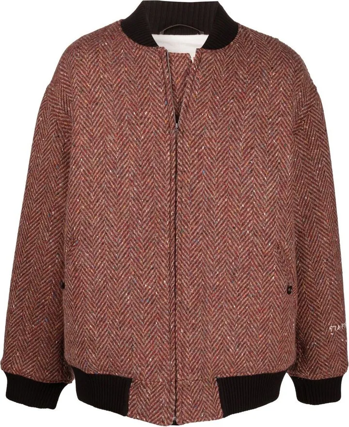 Zipped Bomber Jacket