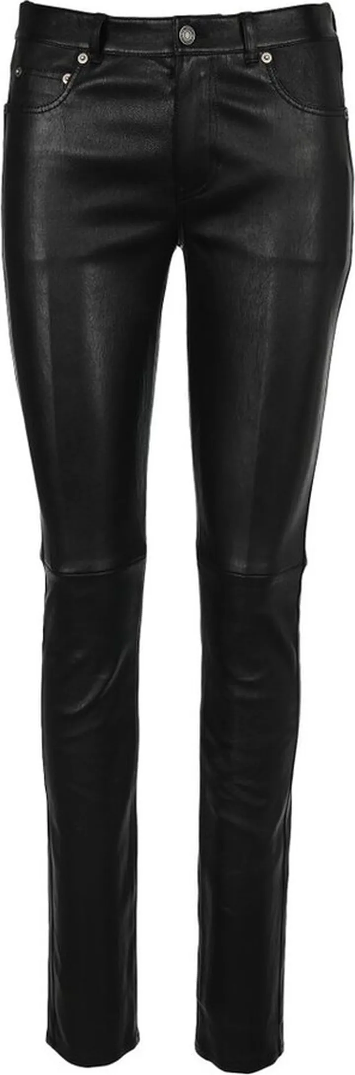 Saint Laurent Skinny Fit Leather Pants