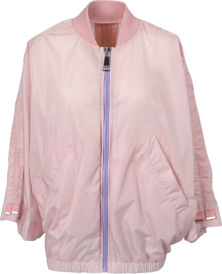 Wide-sleeve Bomber Jacket