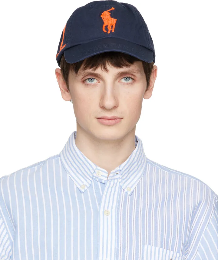 Polo Ralph Lauren Navy Big Pony Cap