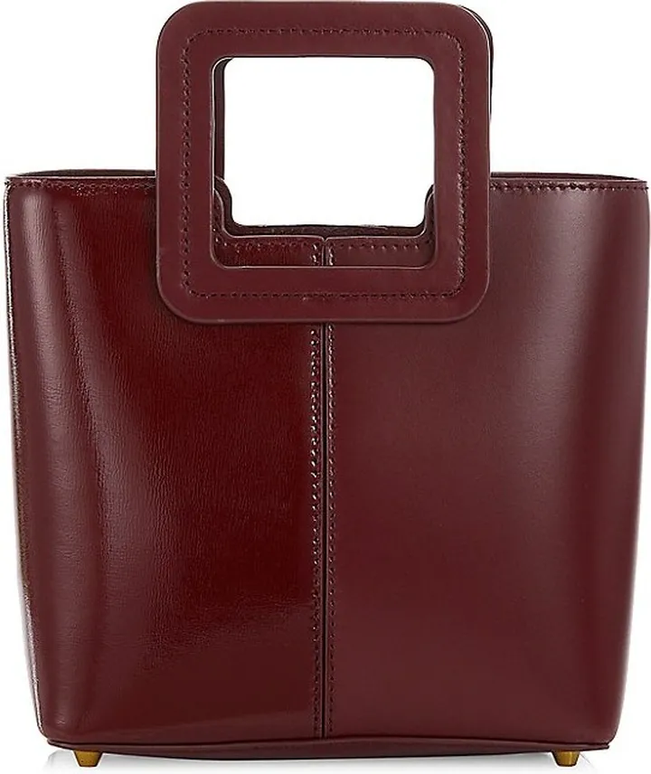 Mini Shirley Split Leather Tote