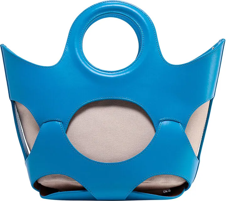 Handbag with Cut-Out detail