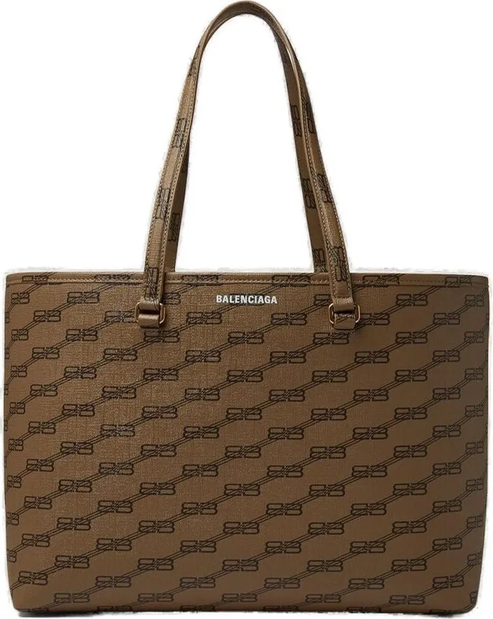 Balenciaga Signature BB Canvas Tote Bag