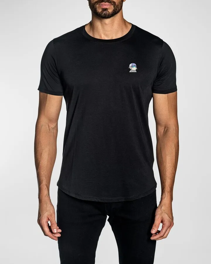 Men's NFT Embroidered Pima Cotton T-Shirt