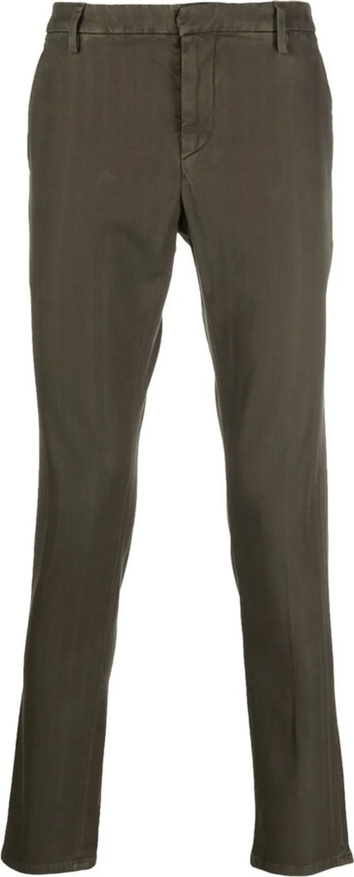 Striped Slim-Cut Chinos