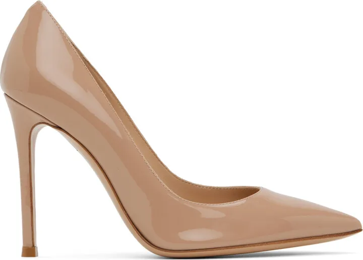 Gianvito Rossi Beige Gianvito 105 Heels