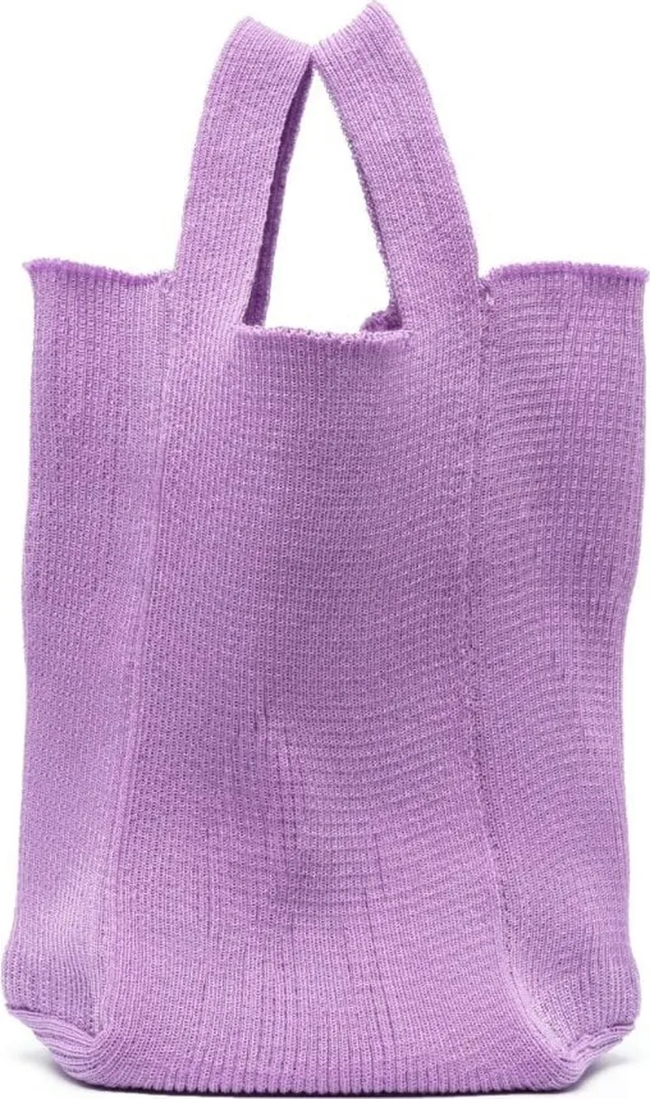 Emma knitted tote bag