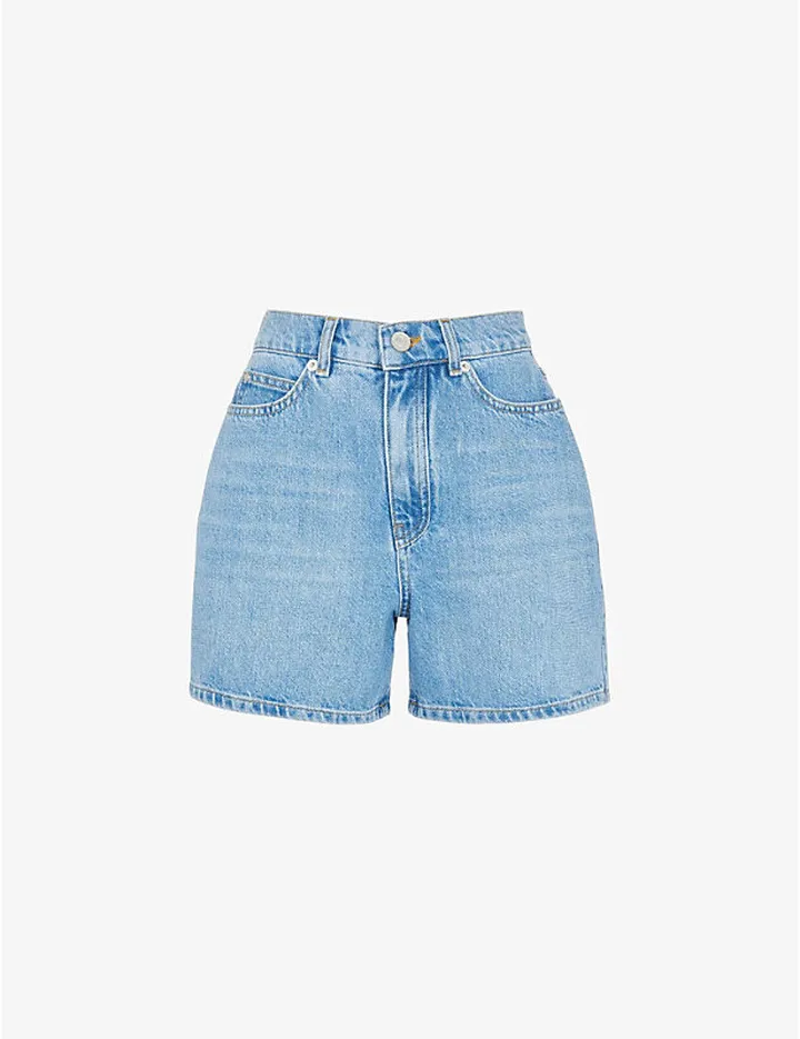 Womens Authentic Thigh-length Denim Shorts