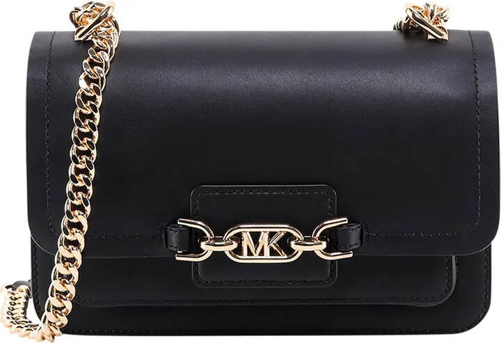 Leather shoulder bag