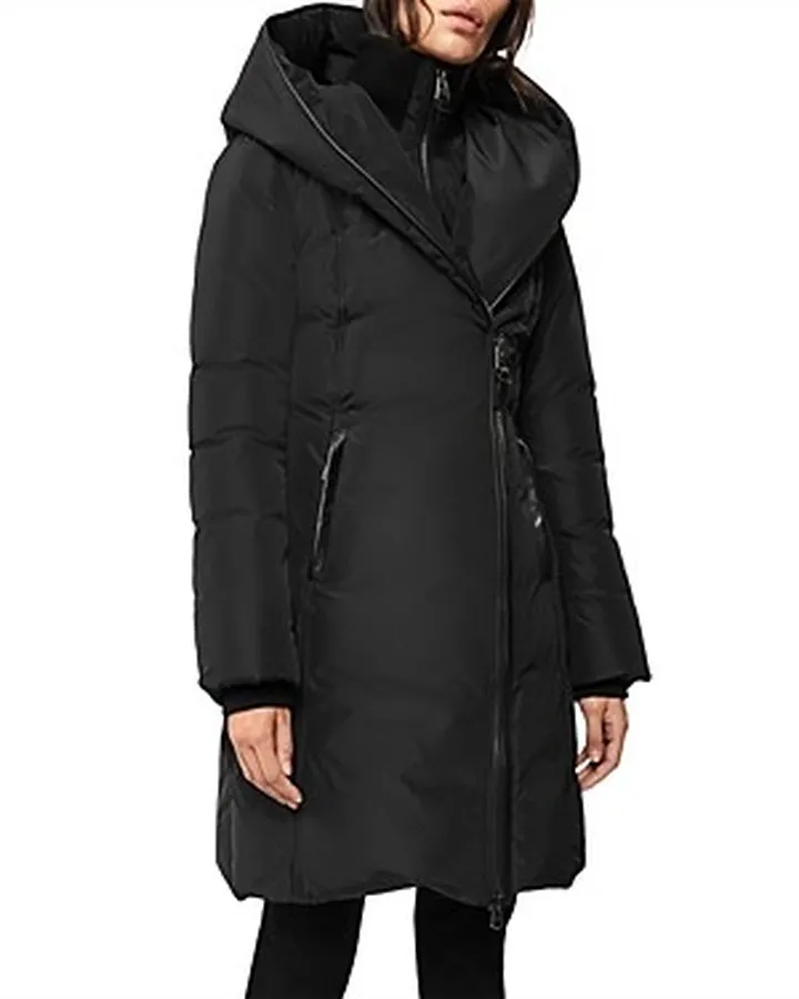 Mackage Kay Asymmetric Hooded Coat