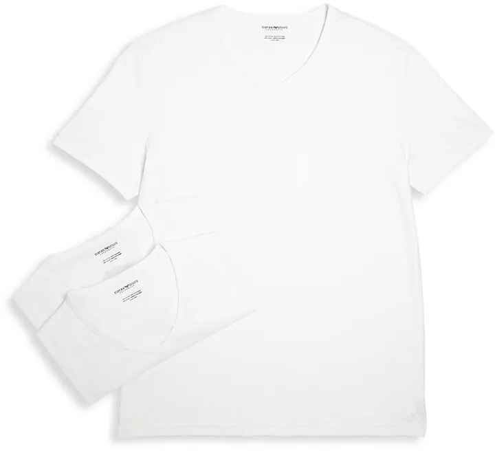 Pure Cotton 3-Pack V-Neck T-Shirts