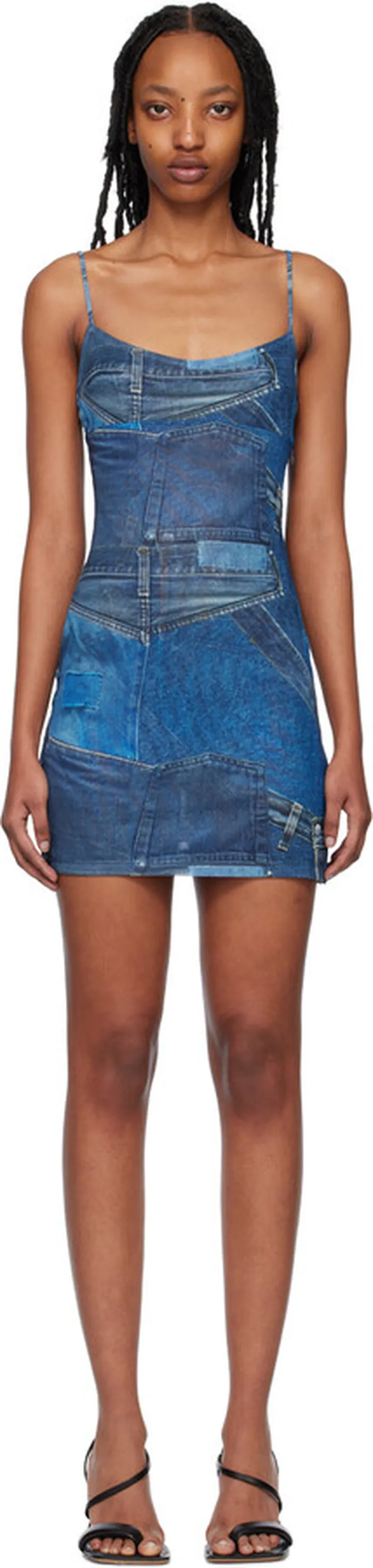 Miaou Blue Anya Minidress