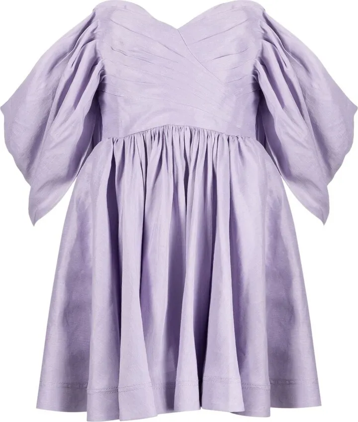 Zorina off-shoulder minidress