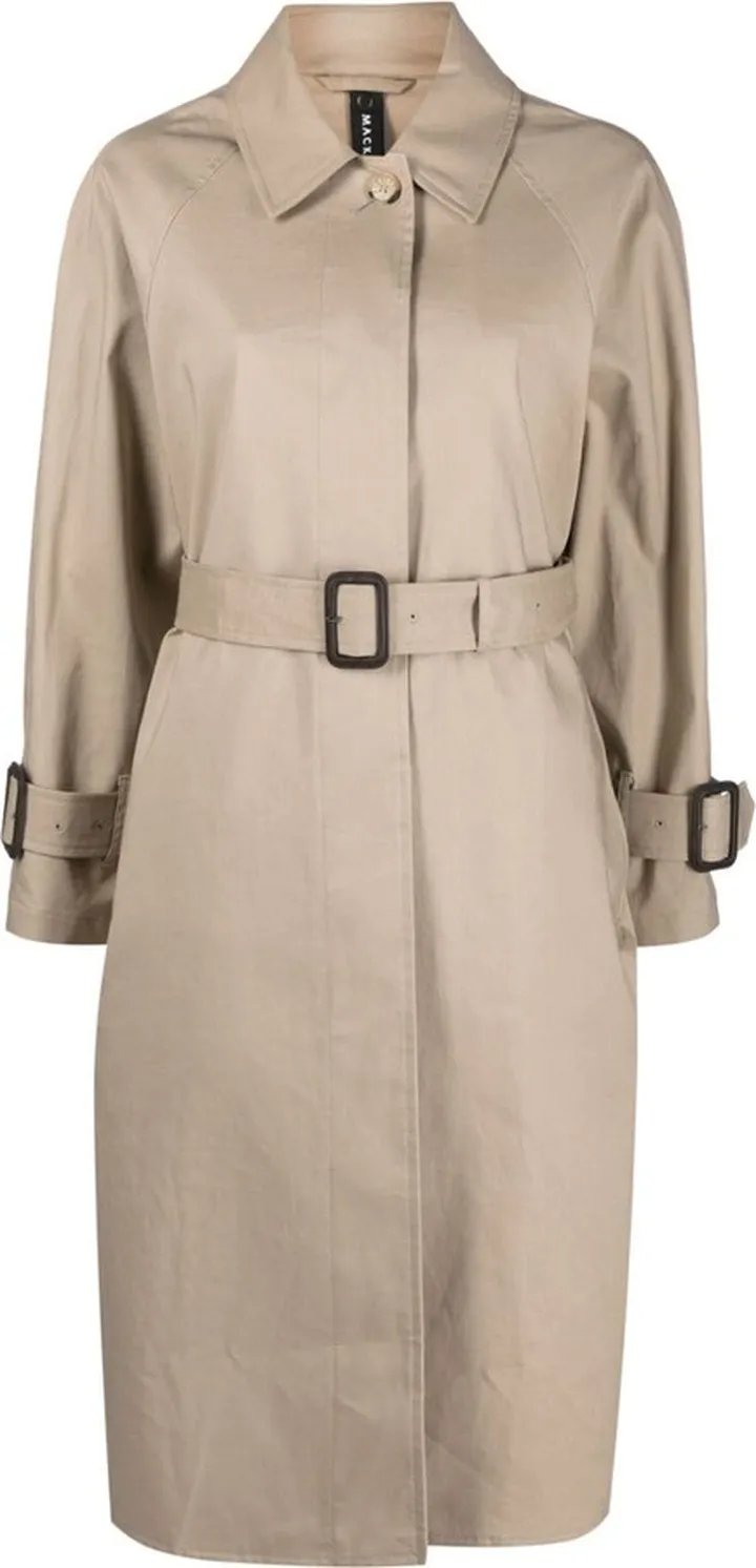 Belted Midi Trench Coat