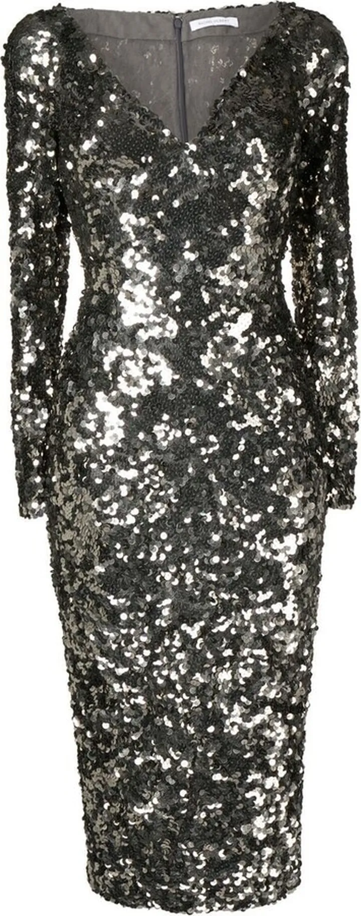 Fluer sequin midi dress