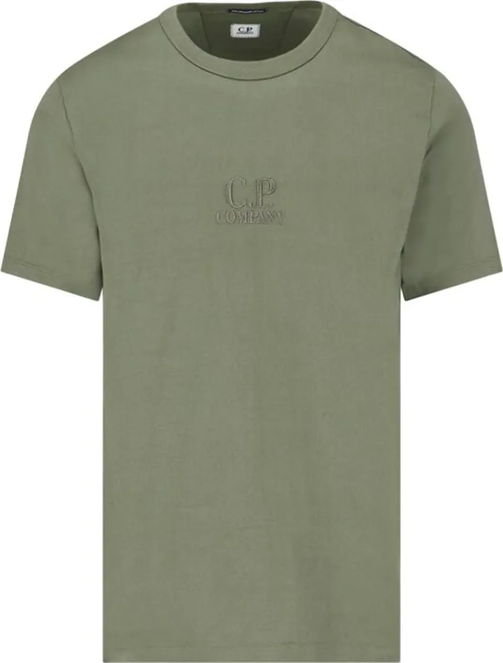C.P. Company Logo Detailed Crewneck T-Shirt