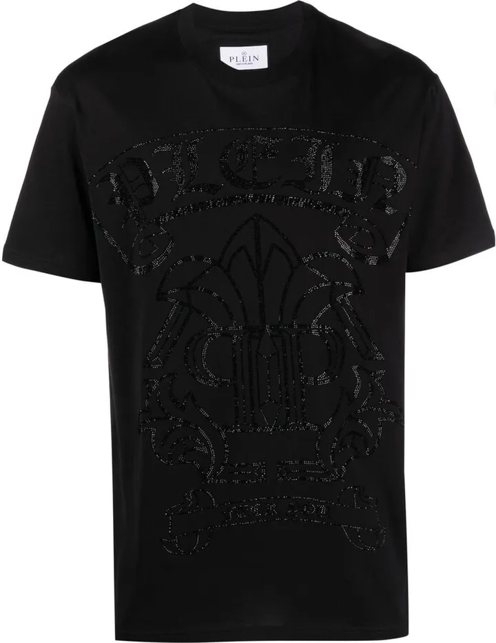 sequin-embellished T-shirt