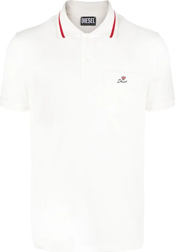 Embroidered-Logo Polo Shirt