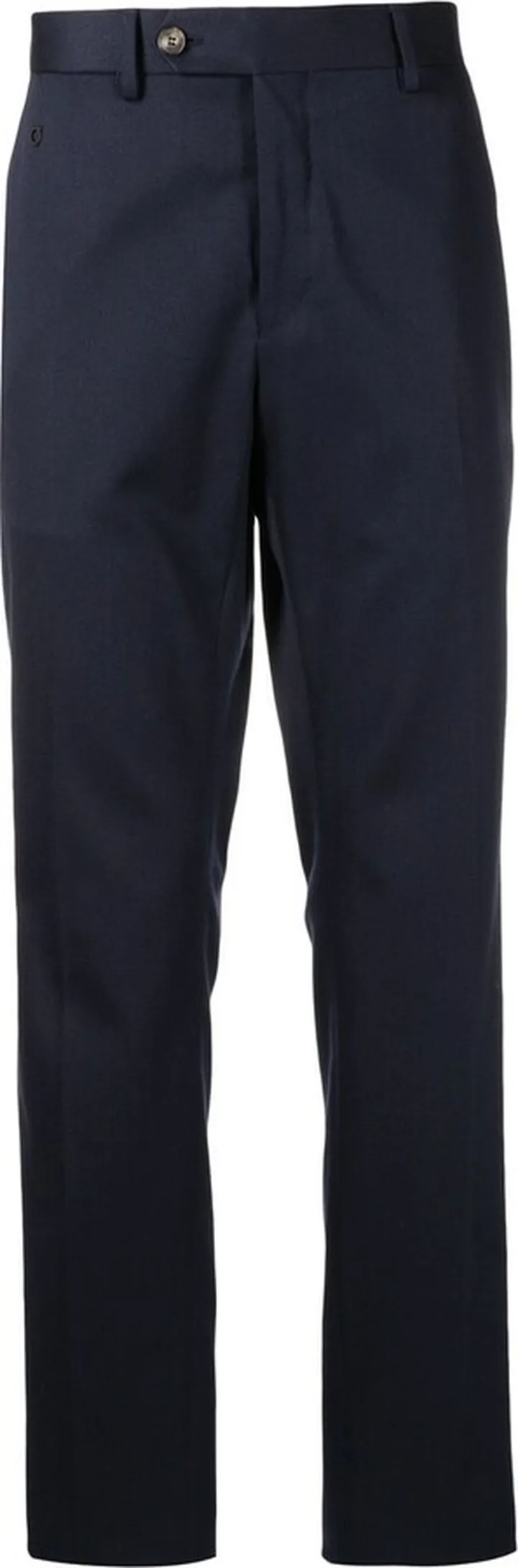 Slim-Cut Tailored Trousers