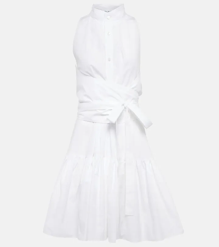 Cotton poplin minidress