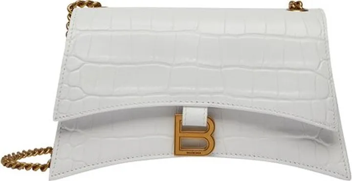 Chain Crush XS Crocodile Embossed Bag