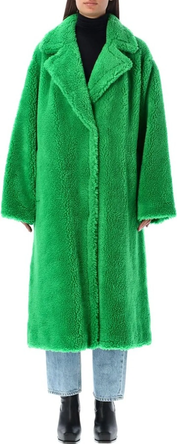 Stand Studio Maria Single-Breasted Faux-Fur Coat