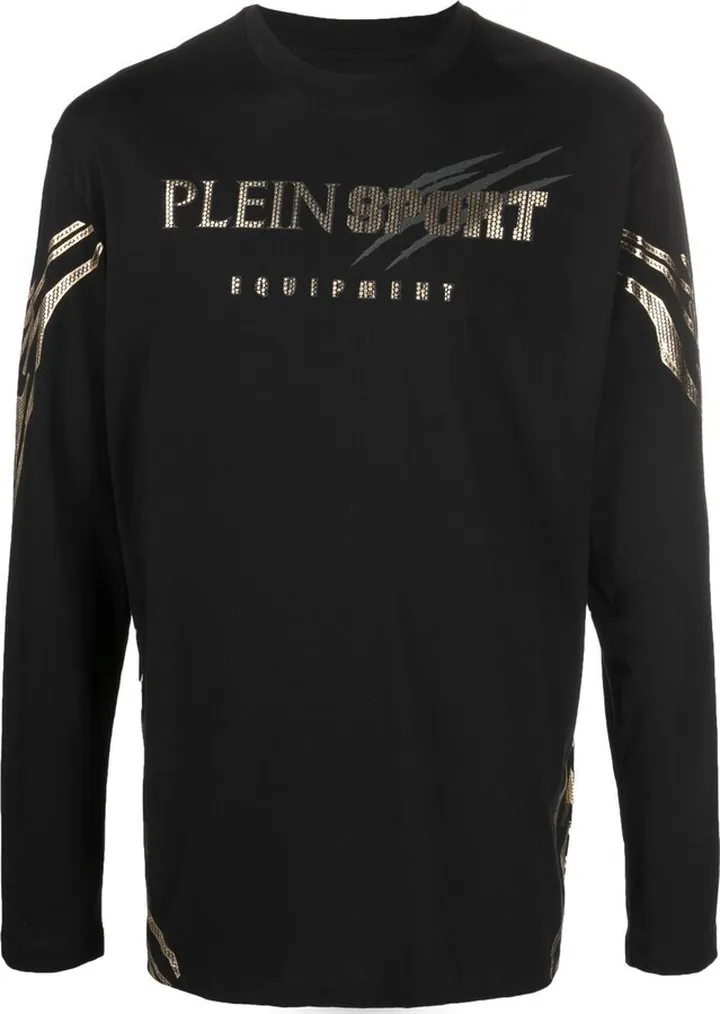 Tiger logo-print long-sleeve T-shirt