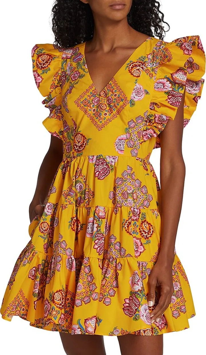 Honeybun Printed Minidress