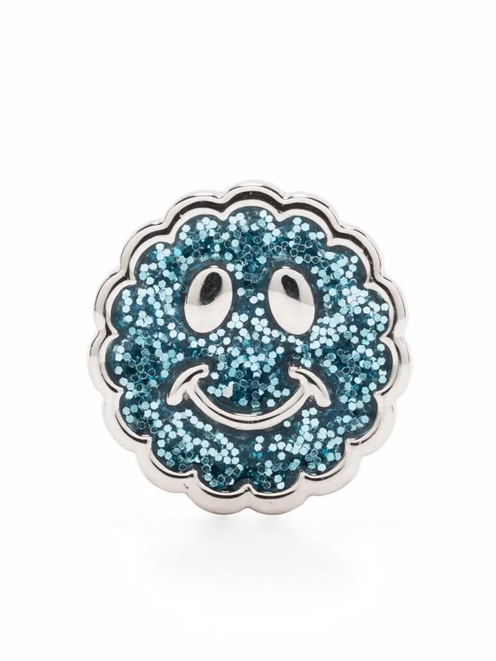 POP happy ocean glitter coin