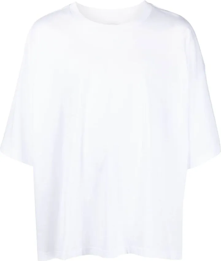 drop-shoulder crew-neck T-shirt