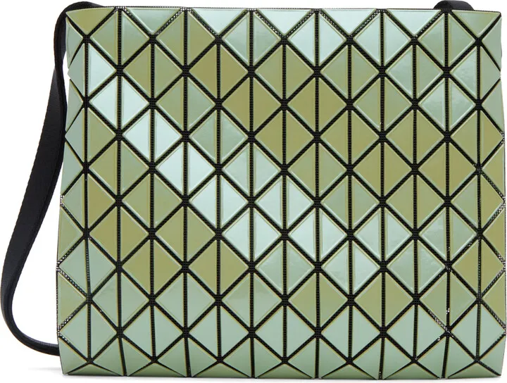 Bao Bao Issey Miyake Green Row Bag