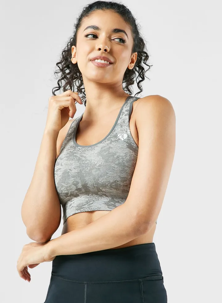 Camo Seamless Bra