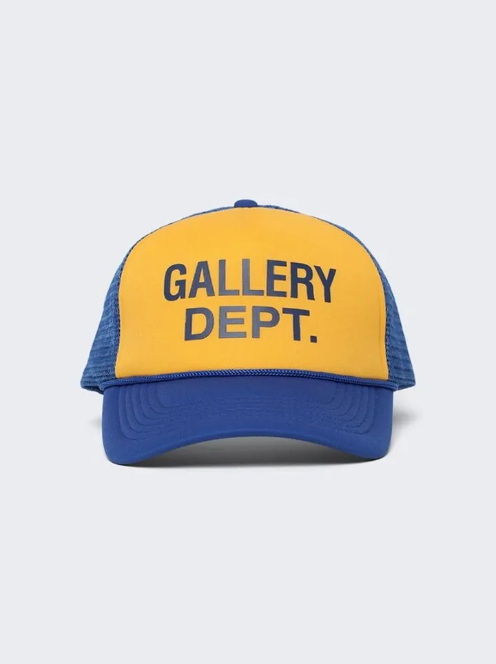 Logo Trucker Hat Yellow