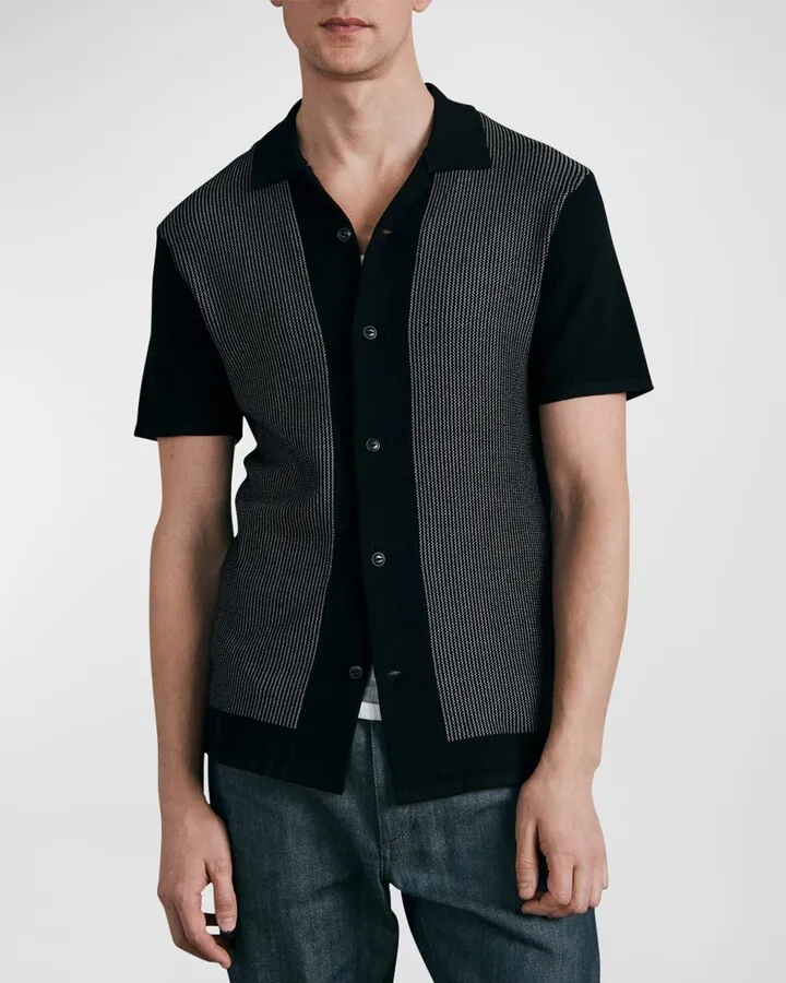 Men's Harvey Knit Camp Shirt