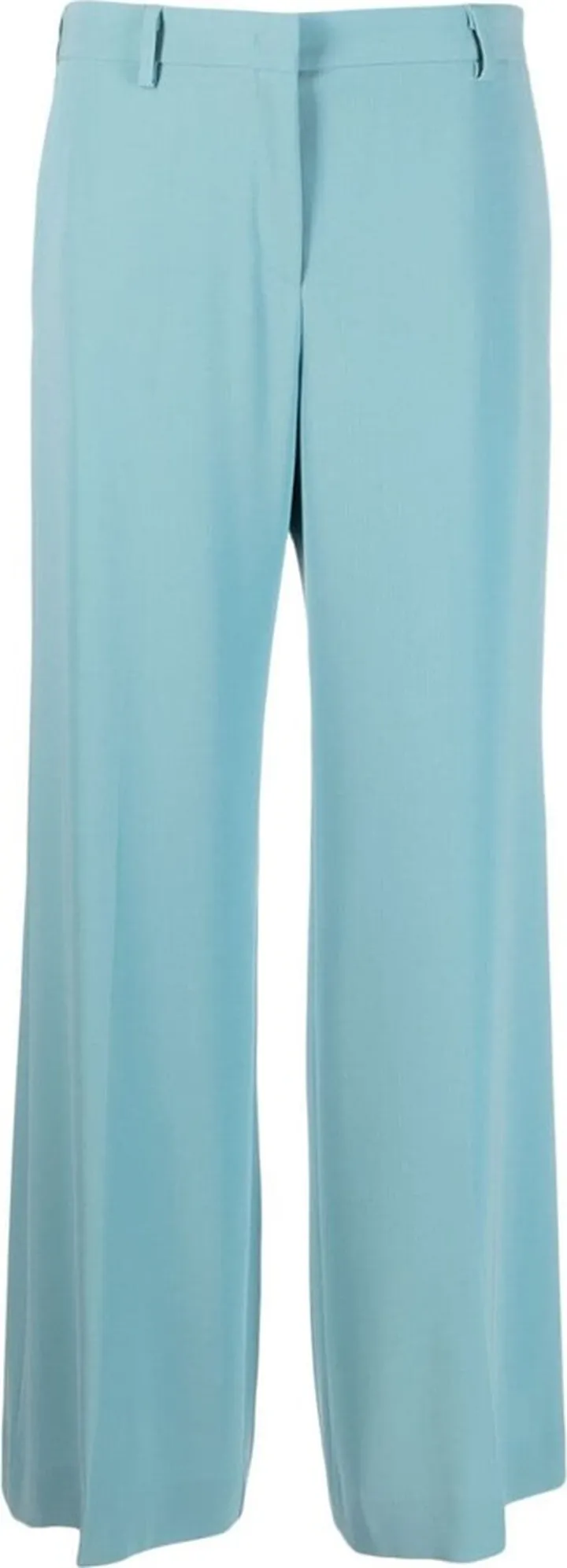 High-Waist Wide-Leg Tailored Trousers