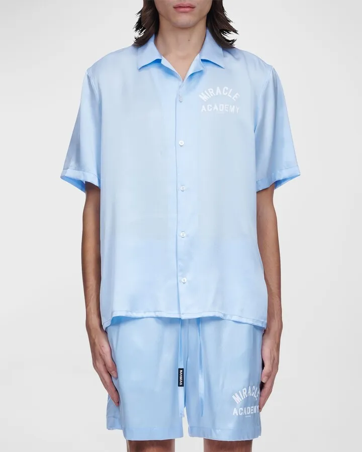 Men's Miracle Academy Silk Camp Shirt