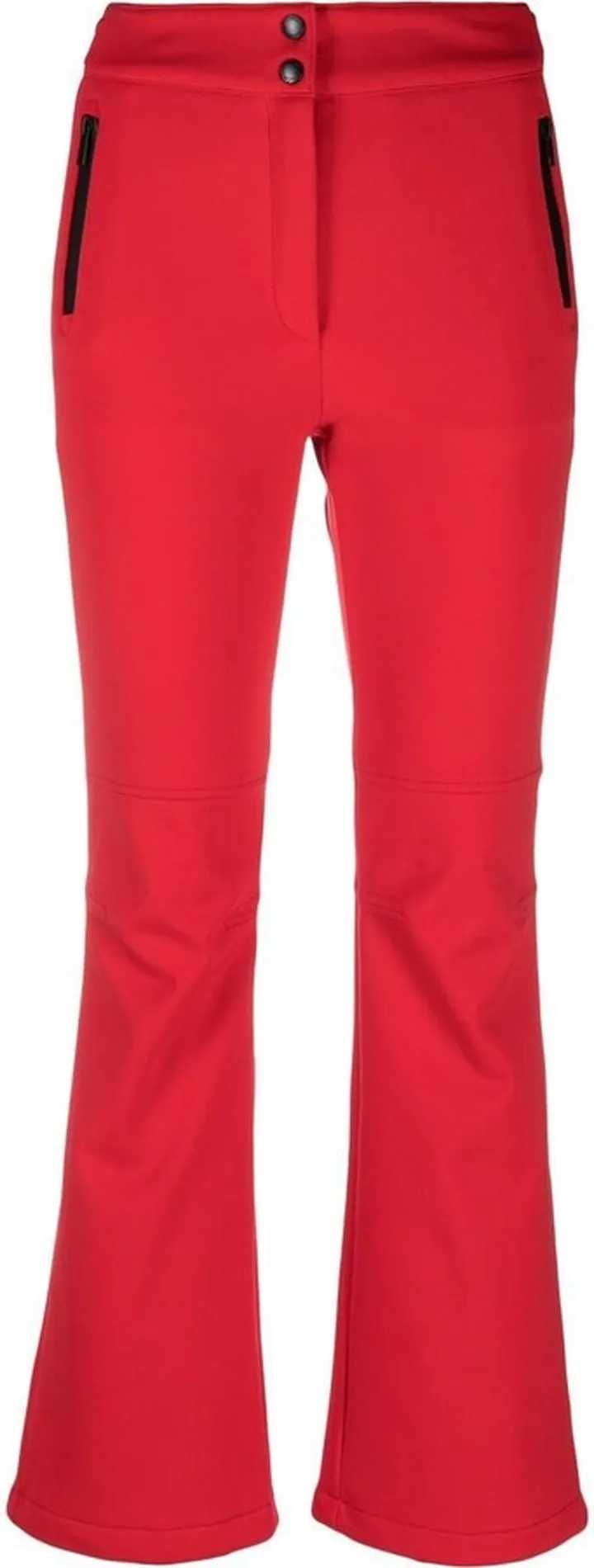 High-Rise Button-Waist Trousers
