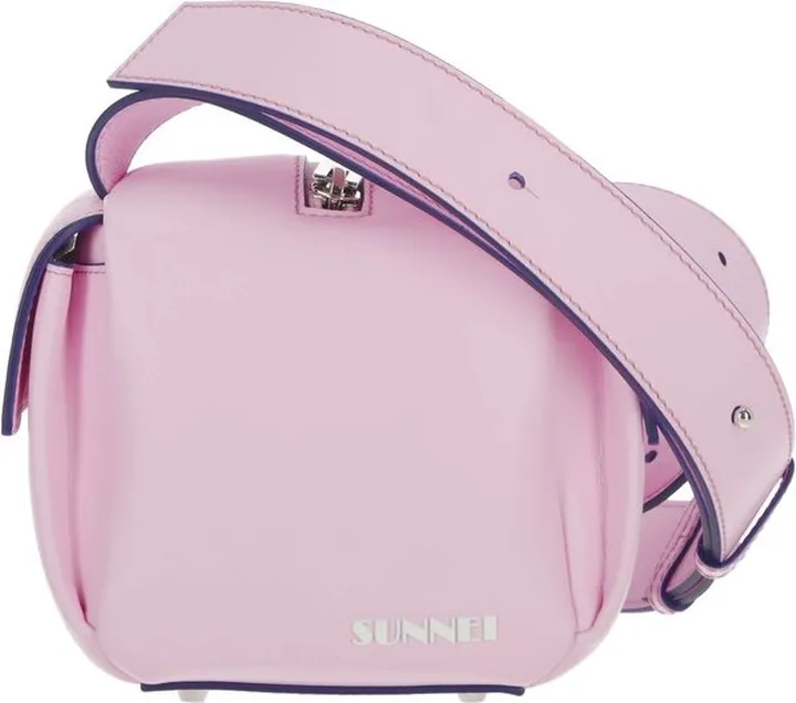 Sunnei Cubetto Zip-Detail Shoulder Bag
