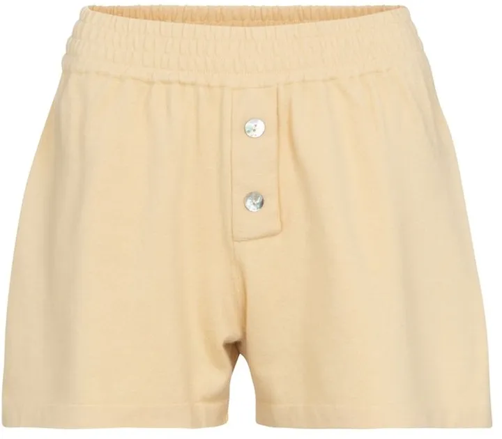 Cashmere-blend shorts