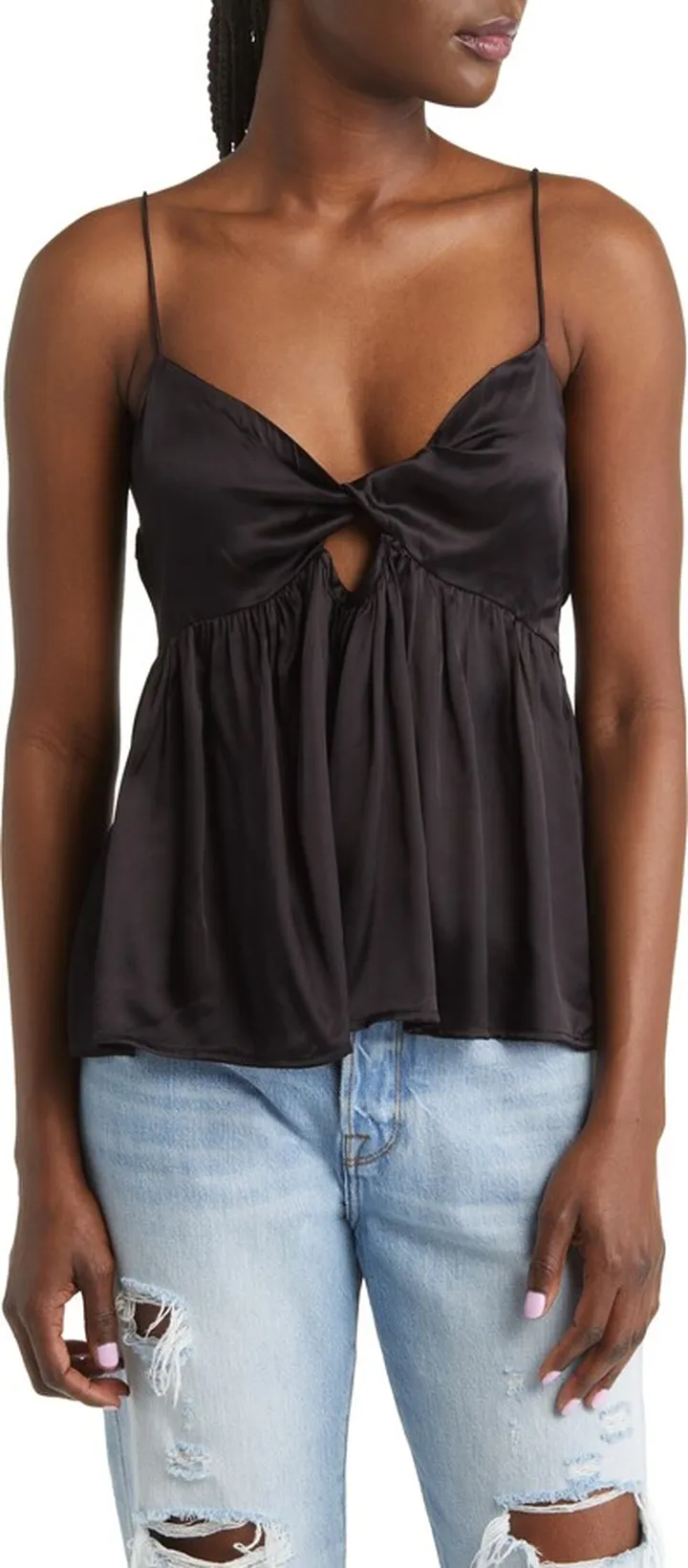 Twist Satin Camisole