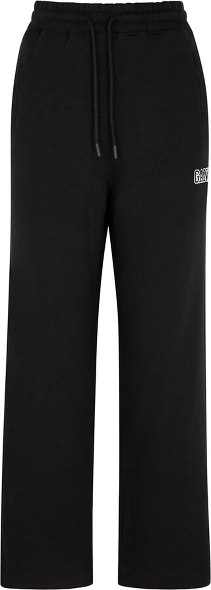 Ganni Software Logo Cotton-blend Sweatpants