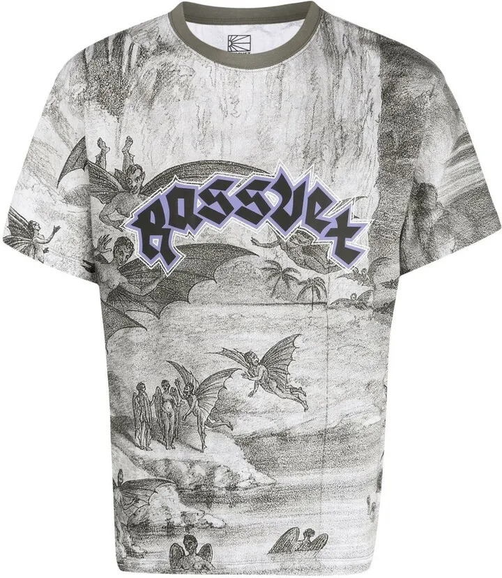 Goth cotton T-shirt