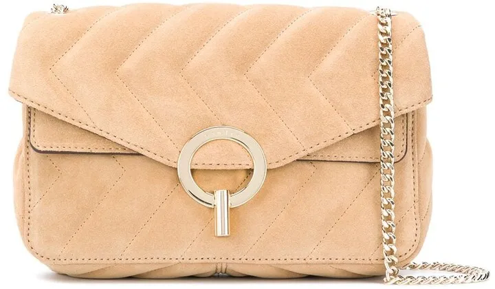 Yza quilted shoulder bag